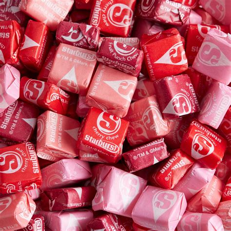 Starburst Fav Reds Fruit Chews Candy-5 Pounds Bulk - Weirdlyness