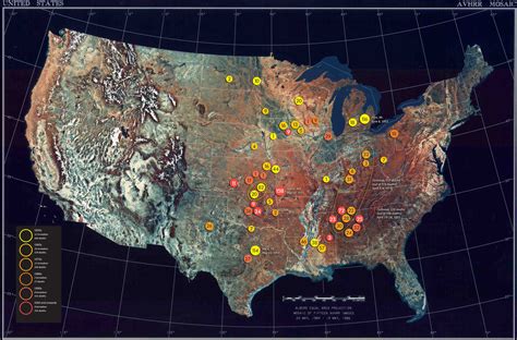 Every fatal F5 or EF5 tornado in the USA since 1950 [2500 x 1647] [OC ...