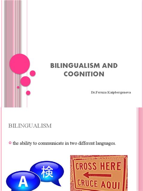 BILINGUALISM and Cognition | PDF | Multilingualism | Second Language