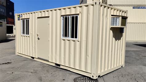 Buy 20ft Office Containers Online New 20' x 8' 9' - High Cube 20ft ...