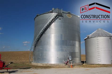 Project Profile: Making a Grain Bin Taller | FS Construction Services