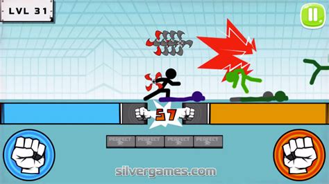 Stickman Fighter - Online Spielen auf SilverGames 🕹️