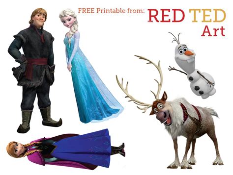 Printable Frozen Characters