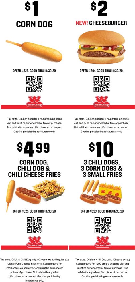 Printable Wienerschnitzel Coupons - Printable Word Searches