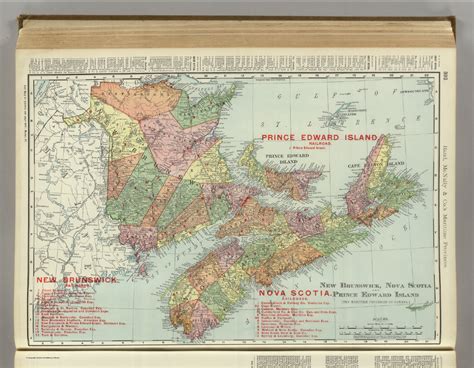 Maritime Provinces. - David Rumsey Historical Map Collection