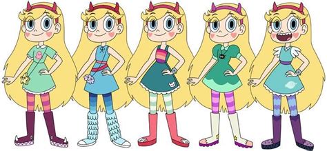 Star butterfly dresses on the Tv series by Loushonaire on DeviantArt ...