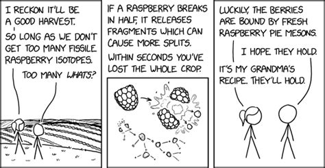 xkcd 2504: Fissile Raspberry Isotopes : r/xkcd