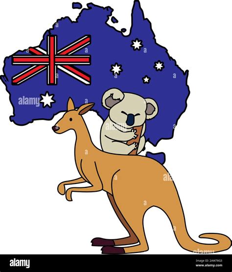 Difference Between Kangaroo And Koala Clipart