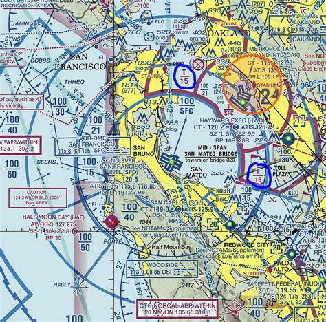 What does the "T" on sectional charts mean in reference to airspace ...