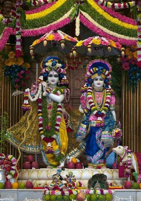 Radhe Krishna ISKCON Tirupati Temple. | Lord krishna wallpapers ...