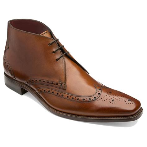 Loake Murdock Hand Painted Chestnut Leather Chukka Boots | Official ...