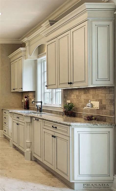 Diy White Glazed Kitchen Cabinets