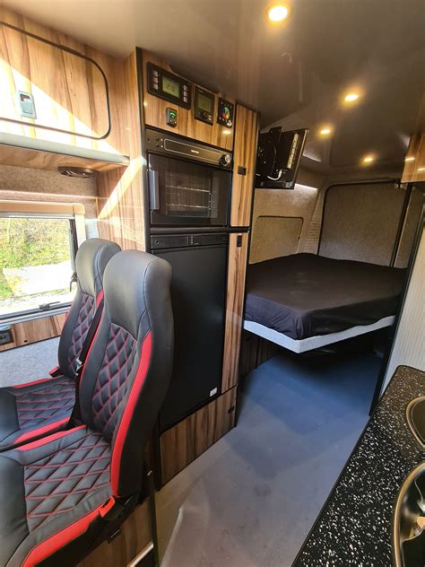 Fiat Ducato Van Conversion Has Full Bathroom, Hydraulic Lift, 4 Beds ...