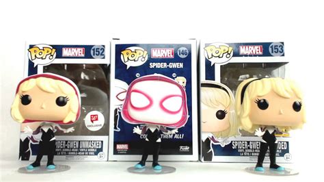 Preview:Review Funko POP! Spider~Gwen 3 Variants - YouTube