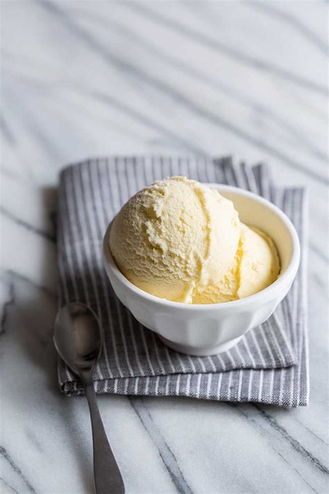 Olive Oil Ice Cream Recipe {Rich & Delicate} - Savory Simple