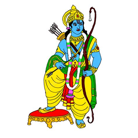 Lord Ram Clipart Vector, Happy Ram Navami Lord Ramchandra Png Design ...