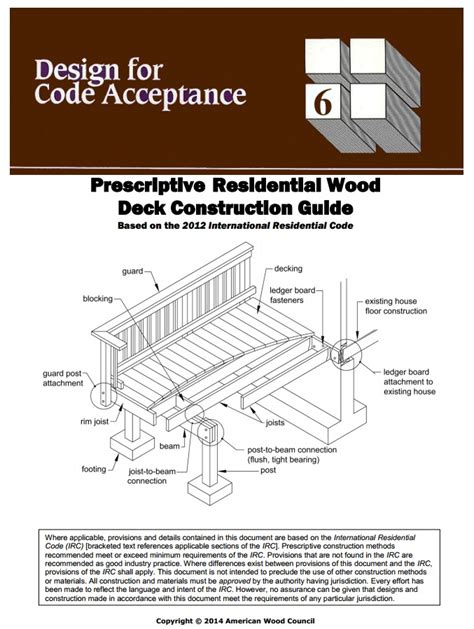 Deck Codes - Fine Homebuilding