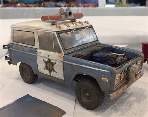 Revell Ford Bronco Sheriff truck kit. | Model cars building, Plastic ...