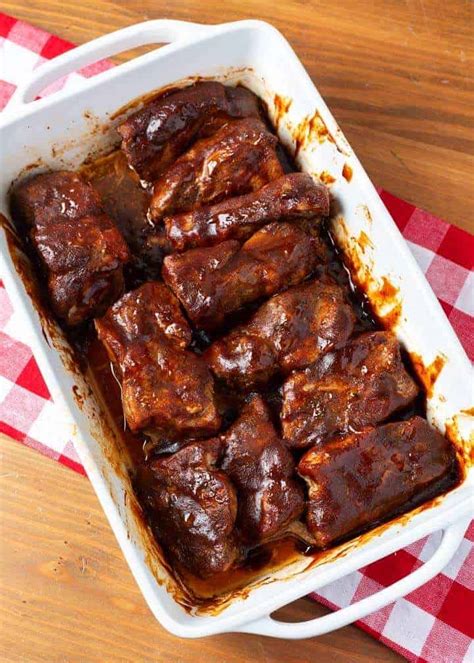 Oven Baked Country Style Ribs - Retro Recipe Box