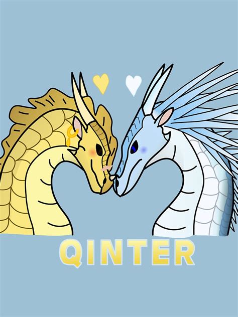 "Qinter - Winter and Qibli Wings of Fire" T-shirt by cheezcake117 ...