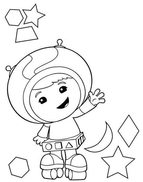 Team Umizoomi Geo Coloring Pages