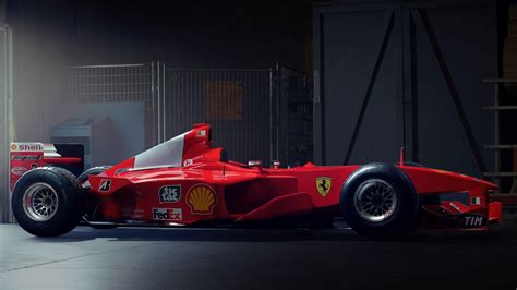 Michael Schumacher's Ferrari F2000 F1 race car heads to auction