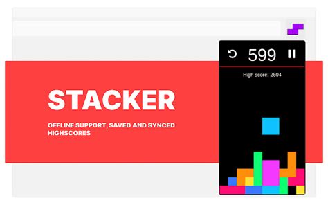 Stacker - Falling blocks! - Chrome 应用商店