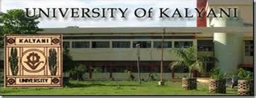 Kalyani University Distance Education Courses Fee Admission 2015 ...