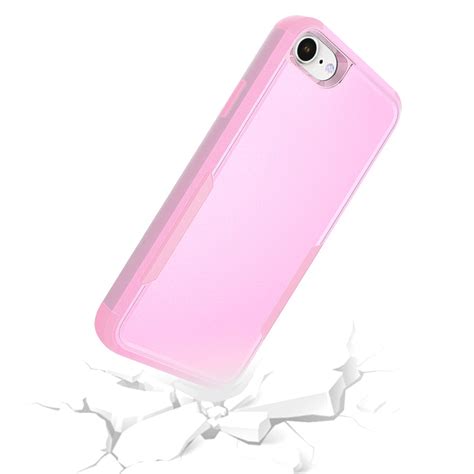 Apple iPhone 6 Case, Tuff Anti-Slip Hybrid Case Cover Pink/Pink ...