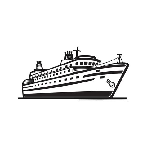 cruise ship vector illustration 34715893 Vector Art at Vecteezy