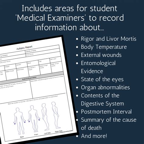 Death Investigation Forensic Autopsy Report - Science of Curiosity