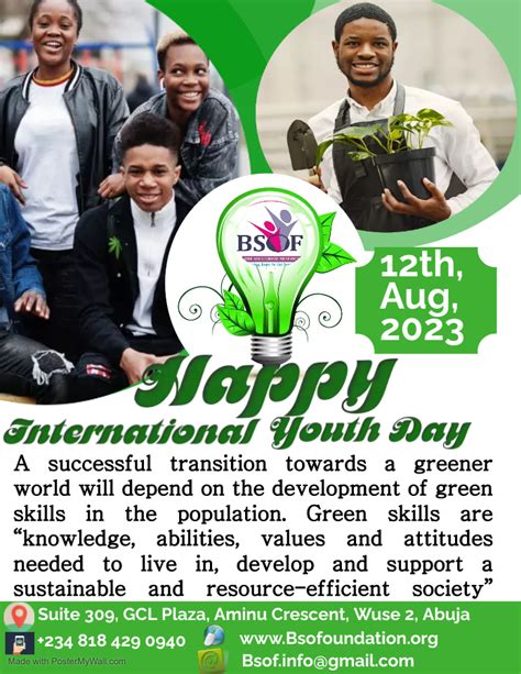 International Youth day 2023 – Barrister Sam Otoboeze Foundation