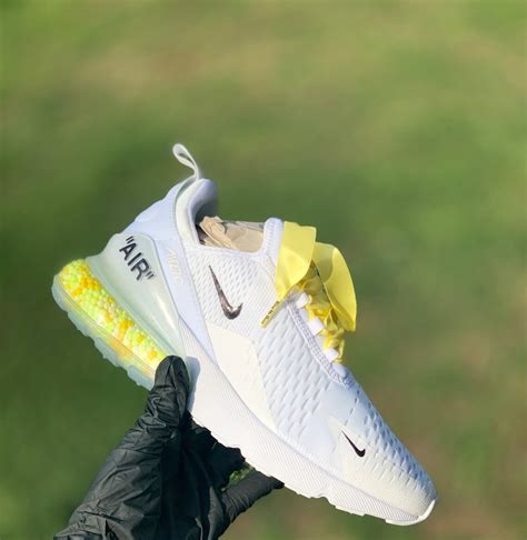 Nike Air Max 270 custom Air Max Custom White Nike Air Max | Etsy