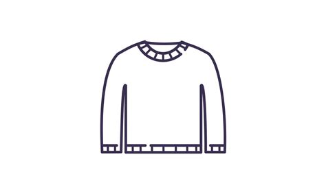 outline sweater vector illustration design 9670964 Vector Art at Vecteezy