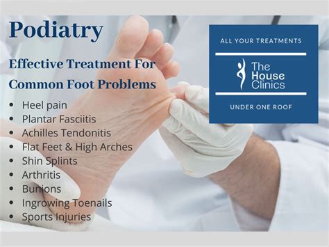 Podiatry Treatment For Common Foot Pain Conditions