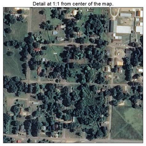 Aerial Photography Map of Mineral Springs, AR Arkansas