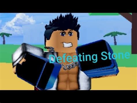 Defeating Stone! (blox fruit) - YouTube