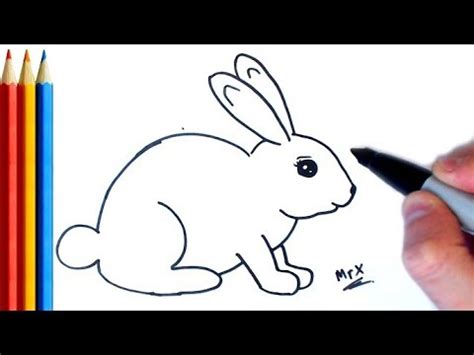 How to Draw Rabbit (easy) - Step by Step Tutorial - YouTube