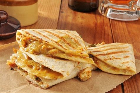 Easy Chicken and Cheese Quesadillas