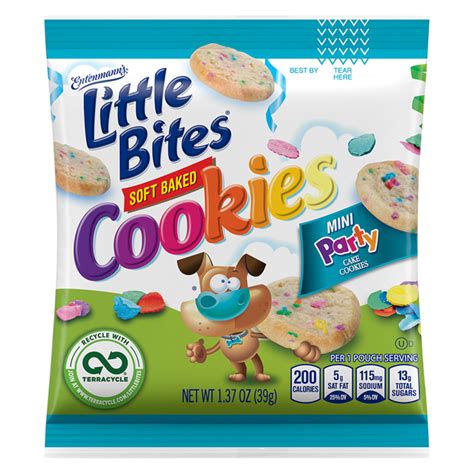 Entenmann's Little Bites Soft Baked Mini Party Cake Cookies 4ct ...