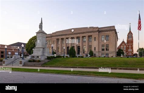 Washington, Indiana, USA - September 28, 2021: The Daviess County ...