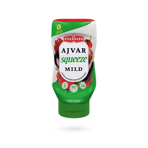 Ajvar squeeze mild, 310g Tube – Hrana Online Shop