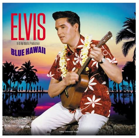 Elvis Presley - Blue Hawaii 33 RPM Colored Vinyl Not Now Music Label ...