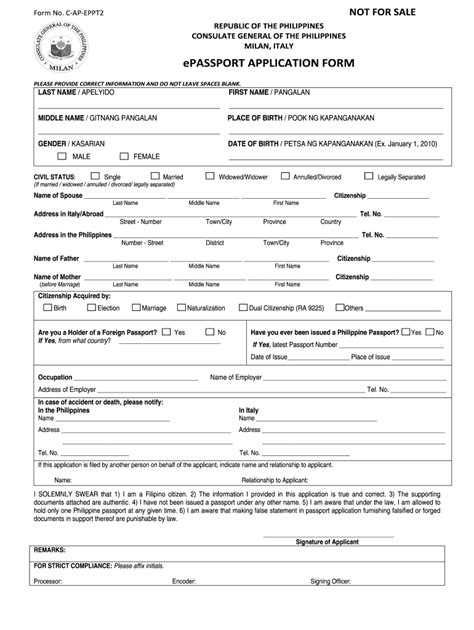 Passport application form pdf: Fill out & sign online | DocHub