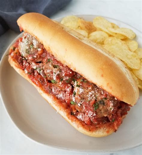 Meatball Sub Sandwiches - Amanda Cooks & Styles