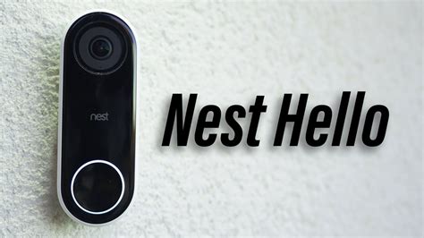 Nest Hello Video Doorbell Review (Vs. Ring Video Doorbell) - YouTube