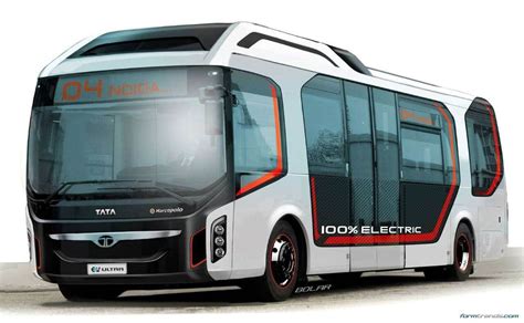 Tata Ultra Electric Bus Concept Looks to Future of Public Transport ...