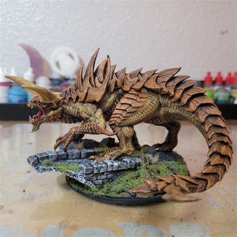 Tarrasque Miniature – MageCraft Miniatures