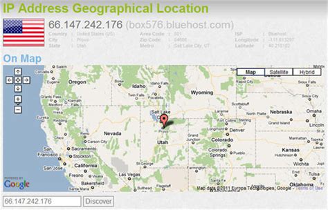 Find the Geographical Location of an IP Address