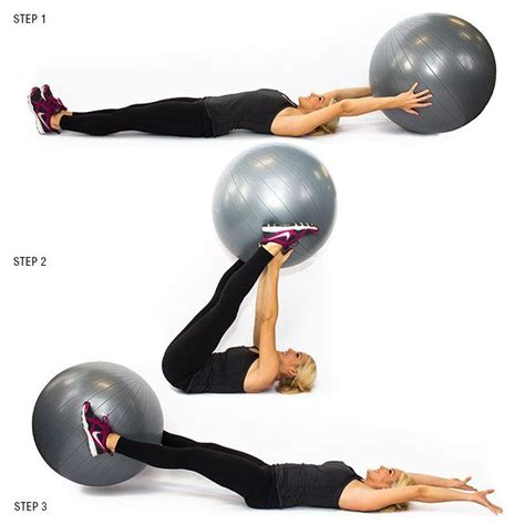 9+Moves+To+Shrink+Your+Muffin+Top | Exercise, Fitness body, Ball exercises